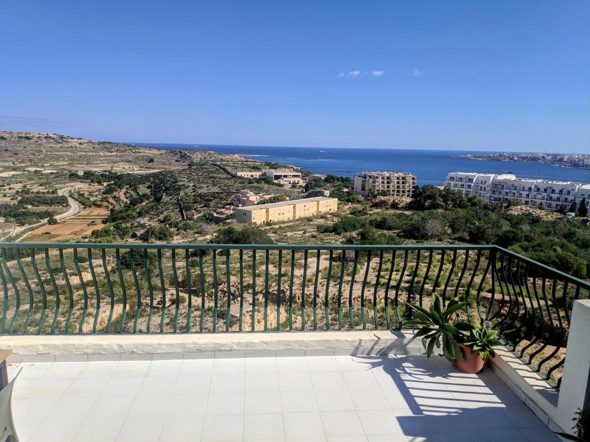 Gaia Penthouse Sea And Country Views Home San Pawl il-Baħar Eksteriør bilde